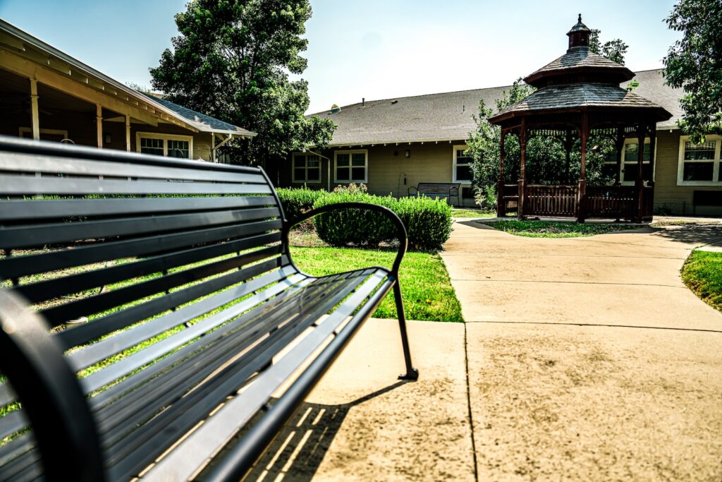 Outdoor space at Great Plains Recovery