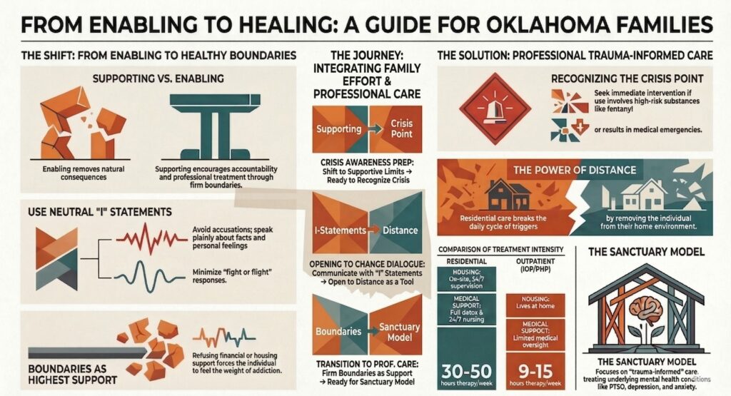 How to support a loved one with substance use disorder in Oklahoma.